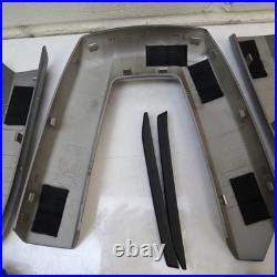 BMW E85 Z4 OEM ROLL BAR TRIM COVER SET SILVR GREY With WIND DEFLECTOR PIECES