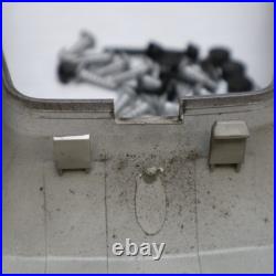 BMW E85 Z4 OEM ROLL BAR TRIM COVER SET SILVR GREY With WIND DEFLECTOR PIECES