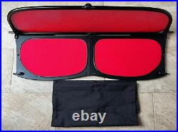 BMW MINI Wind deflector & bag RED (R57) GENUINE MINI PART