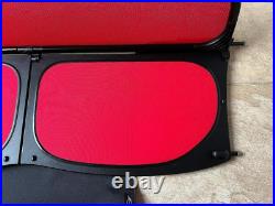 BMW MINI Wind deflector & bag RED (R57) GENUINE MINI PART