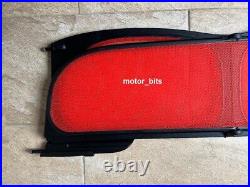 BMW Mini Wind Deflector & Carry Bag R57 (ORANGE) IMMACULATE CONDITION
