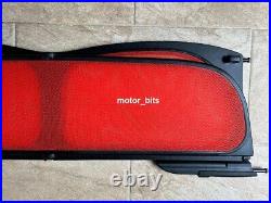 BMW Mini Wind Deflector & Carry Bag R57 (ORANGE) IMMACULATE CONDITION