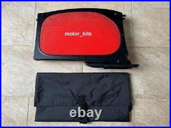 BMW Mini Wind Deflector & Carry Bag R57 (ORANGE) SUPERB CONDITION