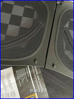 BMW Mini Wind Deflector & Carry Bag R57 R52 (2002 2013) CHROME EDITION