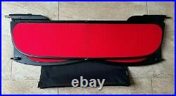 BMW Mini Wind Deflector & Carry Bag R57 (RED) SUPERB CONDITION