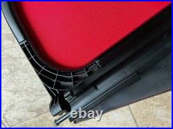 BMW Mini Wind Deflector & Carry Bag R57 (RED) SUPERB CONDITION