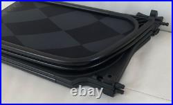 BMW Mini Wind Deflector R57 R52 (2002 2015) GENUINE MINI CHEQUERED EDITION