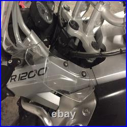 BMW R1200GS Adventure ADV New Side Windshield Windscreen Wind Deflector 20 Smoky