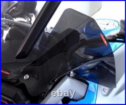 BMW R1250GS 2019 2024 Solid Black Wind Deflectors by Powerbronze