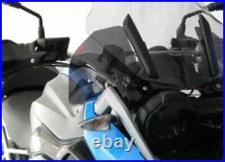 BMW R1250GS 2019 2024 Solid Black Wind Deflectors by Powerbronze