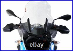 BMW R1250GS 2019 2024 Solid Black Wind Deflectors by Powerbronze