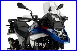 BMW R1300GS 2023 2025 Puig Upper Wind Deflectors Dark Smoke