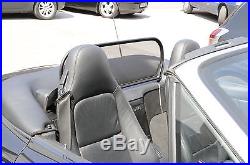 BMW Z3 Roadster Wide Body Wind Deflector Black 1995-2003 Windrestrictor