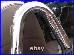 BMW Z3 WIND DEFLECTOR CLEAR TO FIT TWIN CHROME HOOPS (Roll Bars not included)