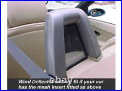 BMW Z4 E85 Wind Deflector up to 2008 Clear Perspex