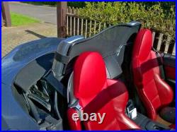 BMW Z4 E85 Wind Deflector with Straps Black 2003-2011. CONVERTIBLE