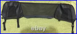 BMW Z4 Genuine Leather Fabric Wind Deflector