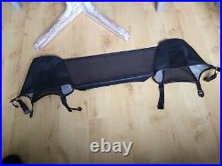 BMW Z4 Genuine Leather Fabric Wind Deflector