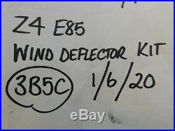 BMW Z4 Wind Deflector Kit E85 7117746 3B5C 1/6