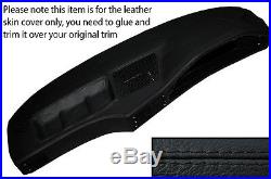 Black Stitch Dash Dashboard Leather Skin Cover Fits Bmw 5 Series E28 1981-1987