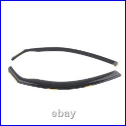 Black Tinted Wind Deflectors For BMW 1 Series F20 2011-2019 In-Channel 4pc