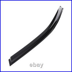 Black Window Rain Guards for BMW X1 E84 2009-2015 Wind Deflectors 4Pcs Visors