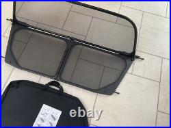 Bmw 1 Series Convertible Wind Deflector & Bag Genuine Bmw Pristine Condition