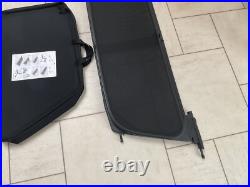 Bmw 1 Series Convertible Wind Deflector & Bag Genuine Bmw Pristine Condition