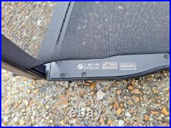 Bmw 4 Series Convertible 2014-2020 Genuine Windbreak Deflector In Black 7468159