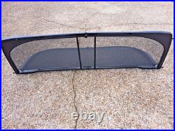 Bmw 4 Series Convertible 2014-2020 Genuine Windbreak Deflector In Black 7468159