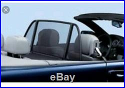 Bmw E46 3 Series Wind Air Deflector, Wind Breaker With Bag, Genuine Part, In Vgc