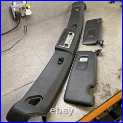 Bmw E46 Convertible Wind Deflector A Column Sun Visor Windscreen Trim Upper Roof