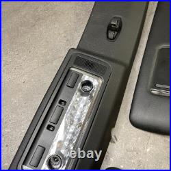 Bmw E46 Convertible Wind Deflector A Column Sun Visor Windscreen Trim Upper Roof