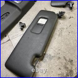 Bmw E46 Convertible Wind Deflector A Column Sun Visor Windscreen Trim Upper Roof