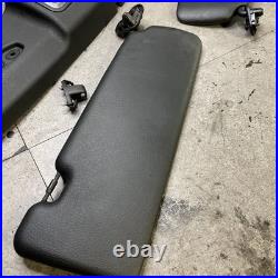 Bmw E46 Convertible Wind Deflector A Column Sun Visor Windscreen Trim Upper Roof