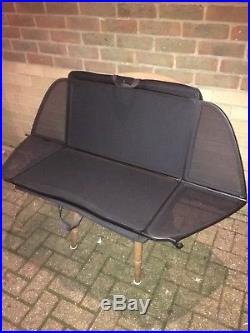 Bmw E46 Convertible Wind Deflector With Case. Excellant Condition M3, 330, 325