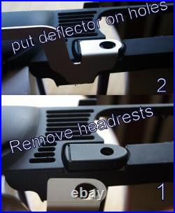 Bmw E46 wind deflector windscreen acrylic glass wind deflector
