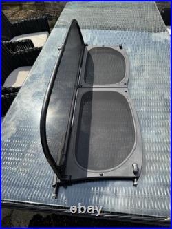 Bmw Mini R57 Convertible Wind Deflector. Black. 2008 2014