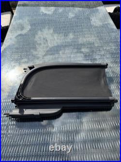 Bmw Mini R57 Convertible Wind Deflector. Black. 2008 2014