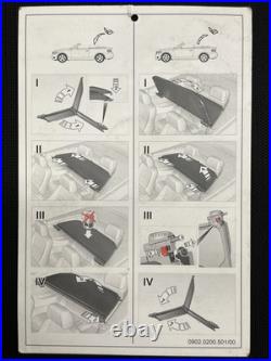 Brand New Old Stock BMW Part. Rear Wind Deflector And Case. BMW 1 Series