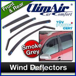 CLIMAIR Car Wind Deflectors BMW 7 SERIES E65 E66 2001 to 2008 Front & Rear SET