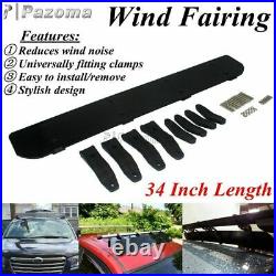 Car Roof Rack 34 Wind Deflector Fairing Universal For Chevrolet Ford Toyota BMW