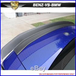For 10-14 Ford Mustang Trunk Spoiler ABS Painted Ebony Black