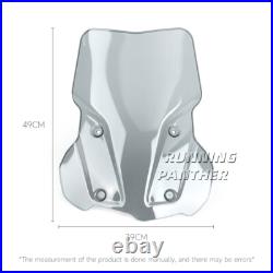 For BMW F850GS / ADV Windscreen Windshield Wind Deflectors Screen Viser Visor