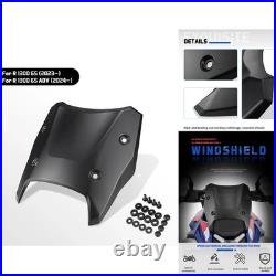 For BMW R1300GS R 1300 GS ADVENTURE Black Windshield Windscreen Wind Deflectors For BMW R1300GS R 1300 GS ADVENTURE Black Windshield Windscreen Wind Deflectors
