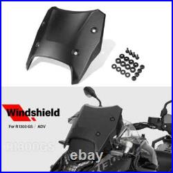 For BMW R1300GS R 1300 GS ADVENTURE Black Windshield Windscreen Wind Deflectors