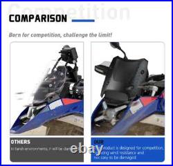 For BMW R1300GS R 1300 GS ADVENTURE Black Windshield Windscreen Wind Deflectors