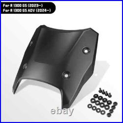 For BMW R1300GS R 1300 GS ADVENTURE Black Windshield Windscreen Wind Deflectors