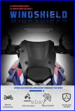 For BMW R1300GS R 1300 GS ADVENTURE Black Windshield Windscreen Wind Deflectors