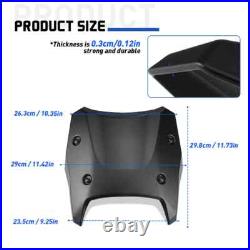 For BMW R1300GS R 1300 GS ADVENTURE Black Windshield Windscreen Wind Deflectors